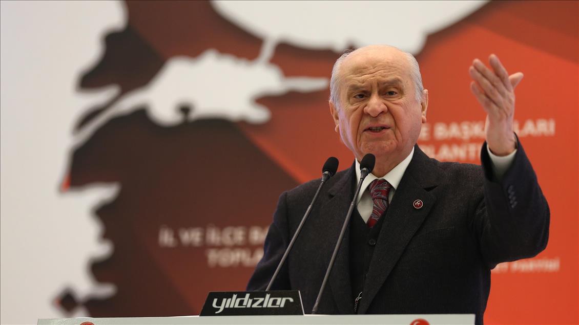 MHP Genel Başkanı Bahçeli, Antalya'da