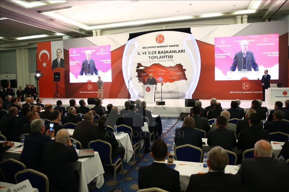 MHP Genel Başkanı Bahçeli, Antalya'da