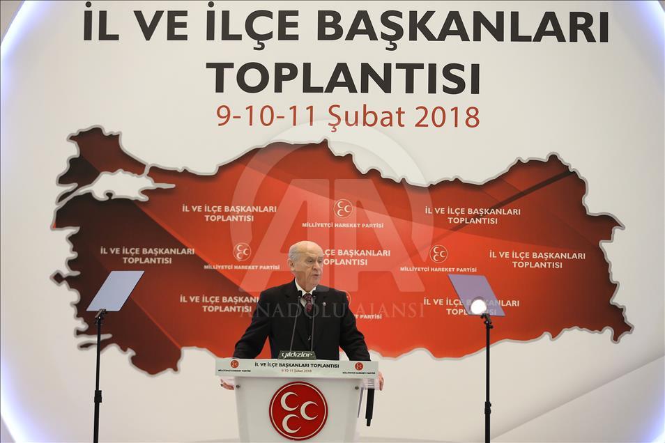 MHP Genel Başkanı Bahçeli, Antalya'da
