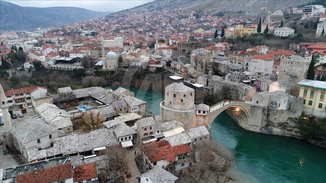Tarihi Mostar Köprüsü