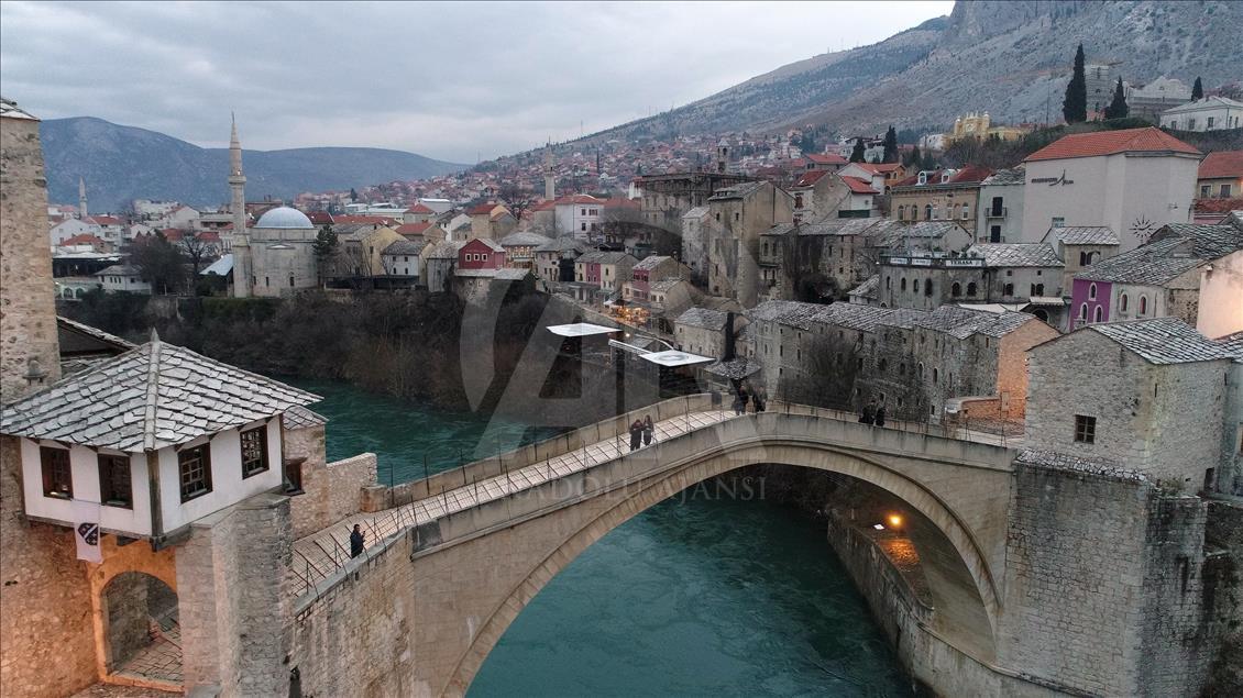 Tarihi Mostar Köprüsü