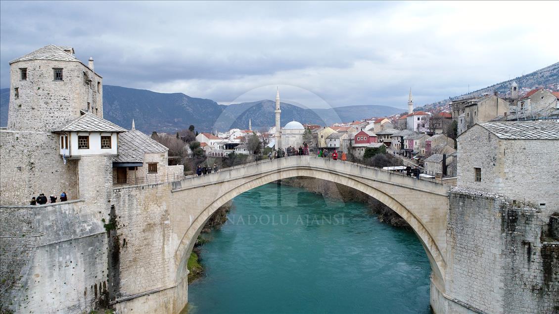 Tarihi Mostar Köprüsü