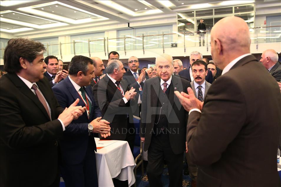 MHP Genel Başkanı Bahçeli, Antalya'da
