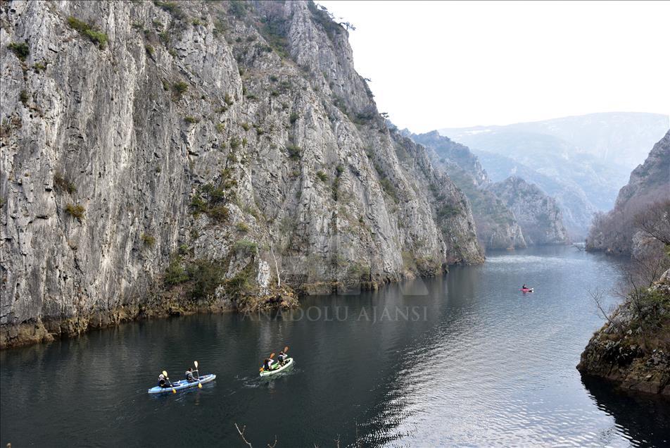 Makedonya'nın saklı cenneti: Matka Kanyonu