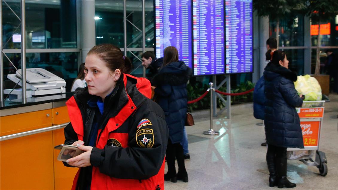 Russian aircraft crashes after takeoff from Moscow