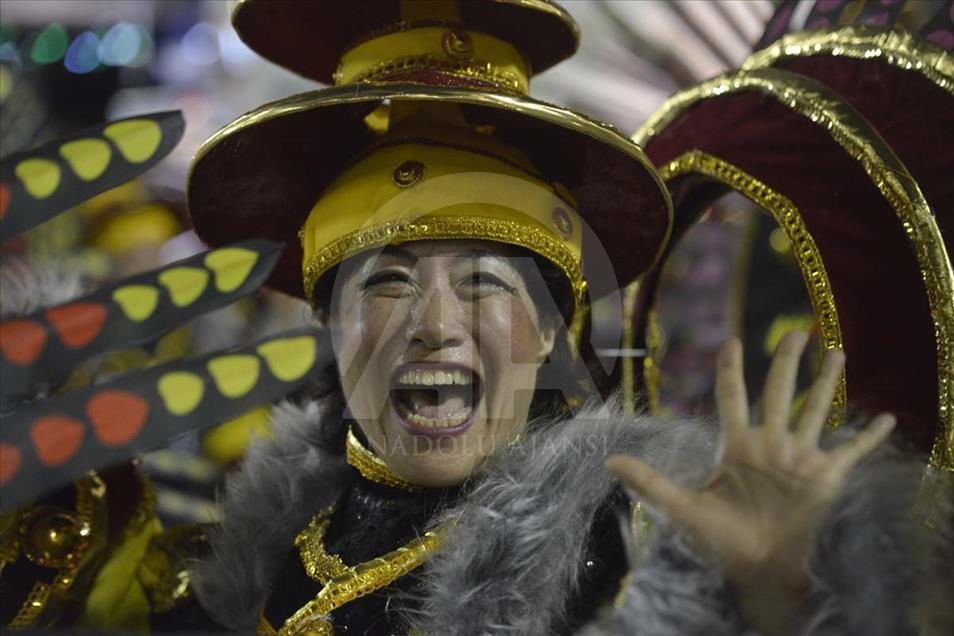 Así fue el desfile de las escuelas de samba en el Carnaval de Río de Janeiro, Brasil