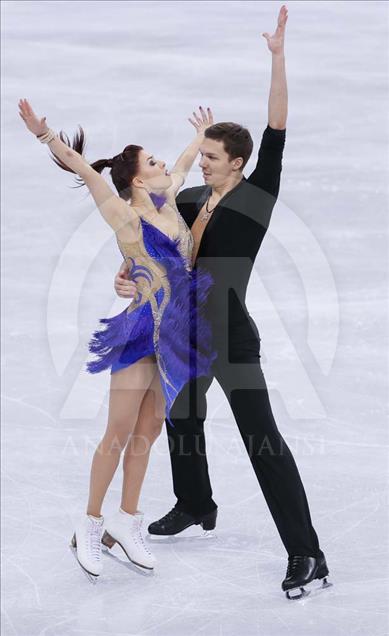 Los mejores patinadores artísticos del mundo compiten en los Juegos Olímpicos de Invierno