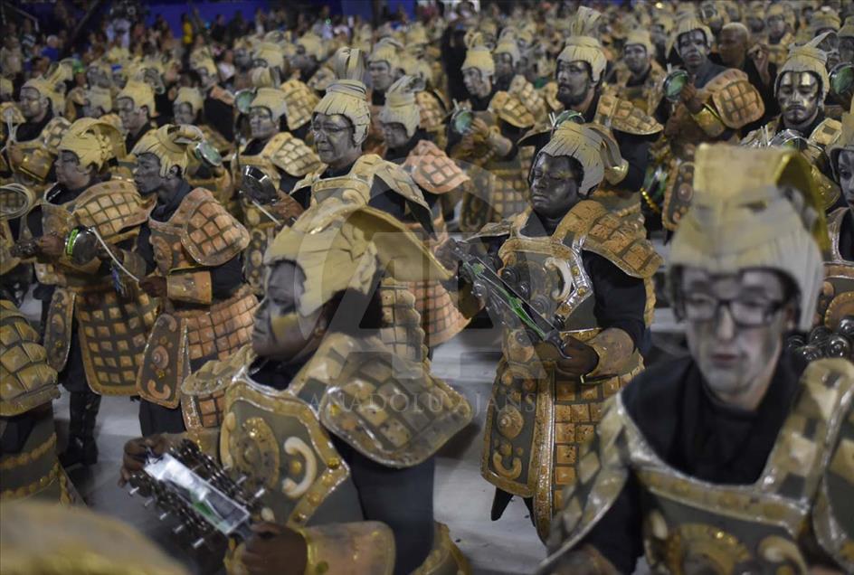 Así fue el desfile de las escuelas de samba en el Carnaval de Río de Janeiro, Brasil