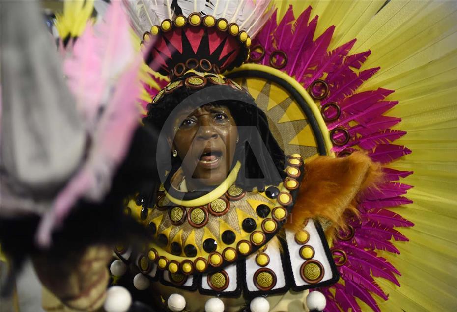 Así fue el desfile de las escuelas de samba en el Carnaval de Río de Janeiro, Brasil