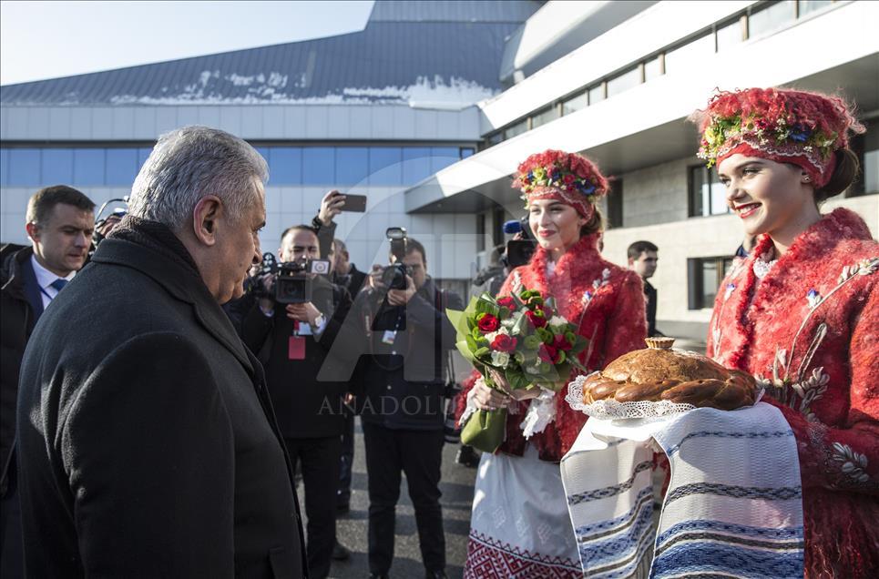 Başbakan Binali Yıldırım Belarus'ta