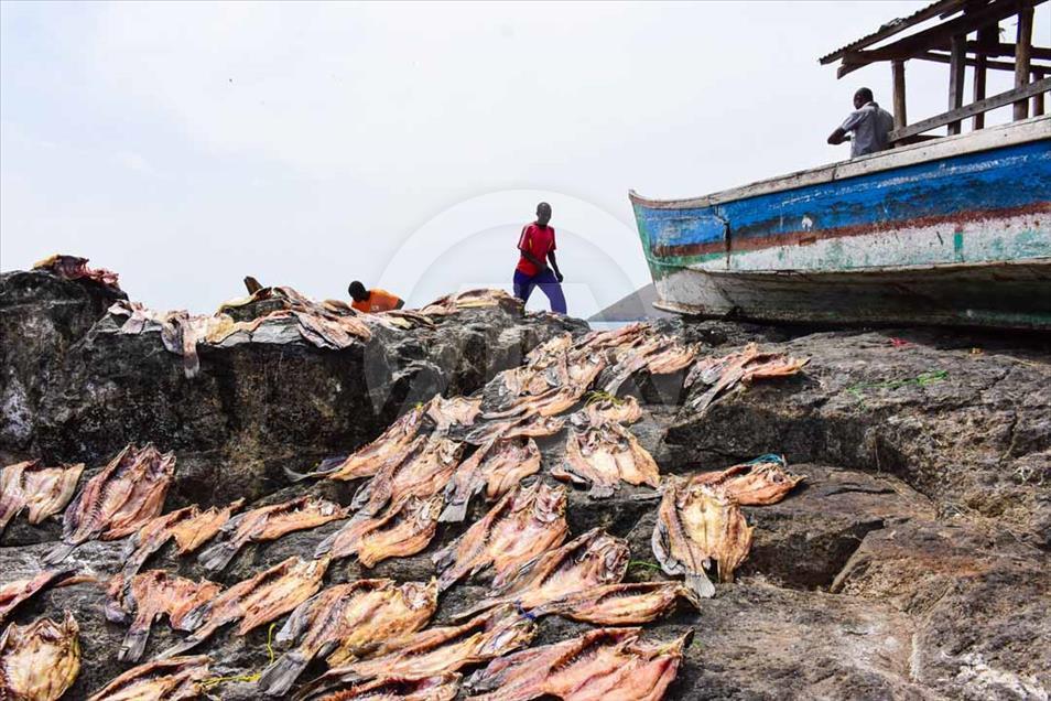 La vida de los pescadores en la isla de Migingo, en disputa entre Kenia y Uganda