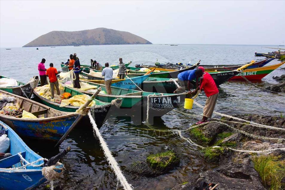 La vida de los pescadores en la isla de Migingo, en disputa entre Kenia y Uganda