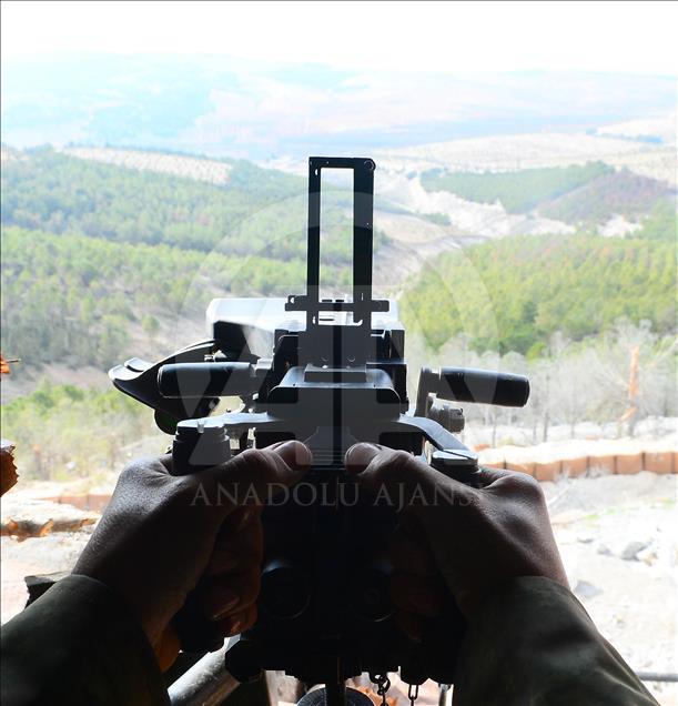 Burseya Dağı'nda eller tetikte