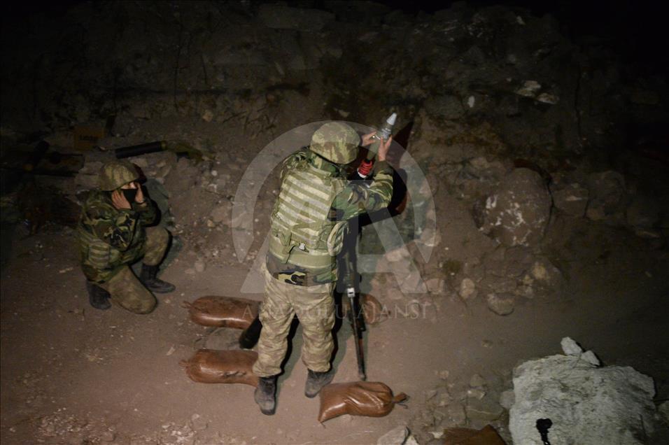 Burseya Dağı'nda eller tetikte