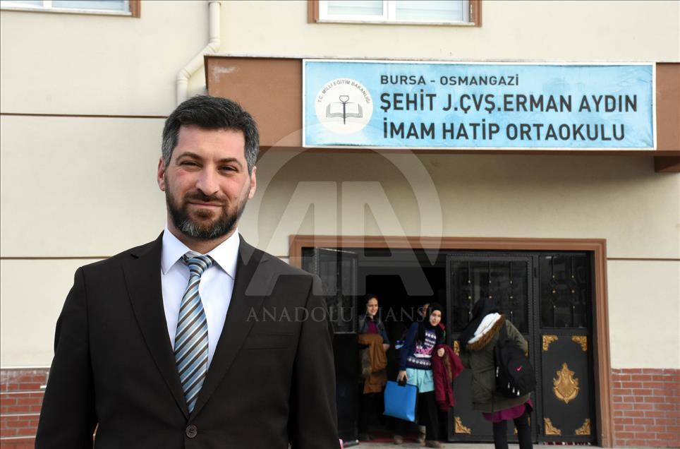 Ortaokul öğrencilerinden şehit ailelerine mektup