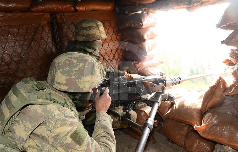 Burseya Dağı'nda eller tetikte