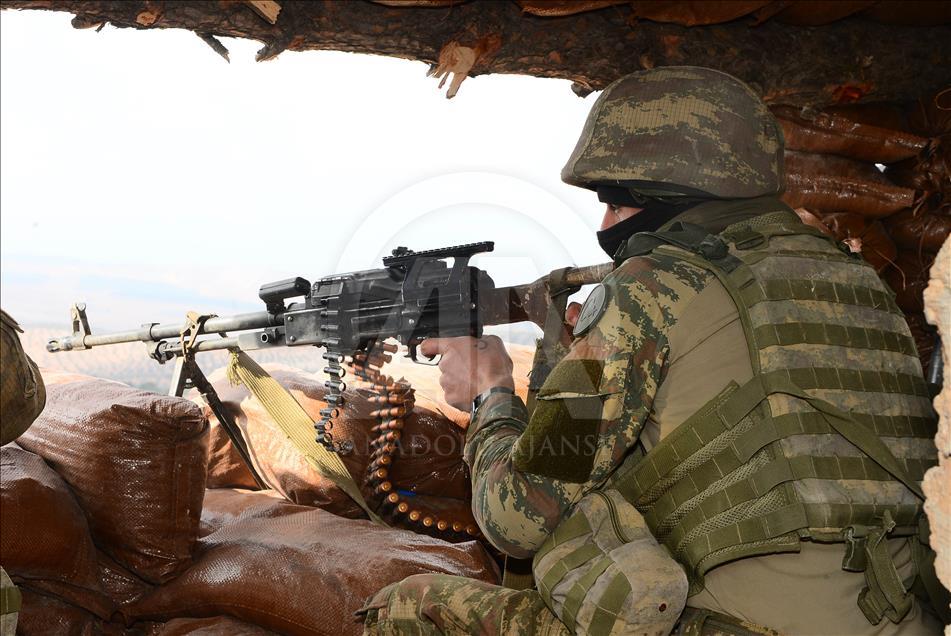 Burseya Dağı'nda eller tetikte