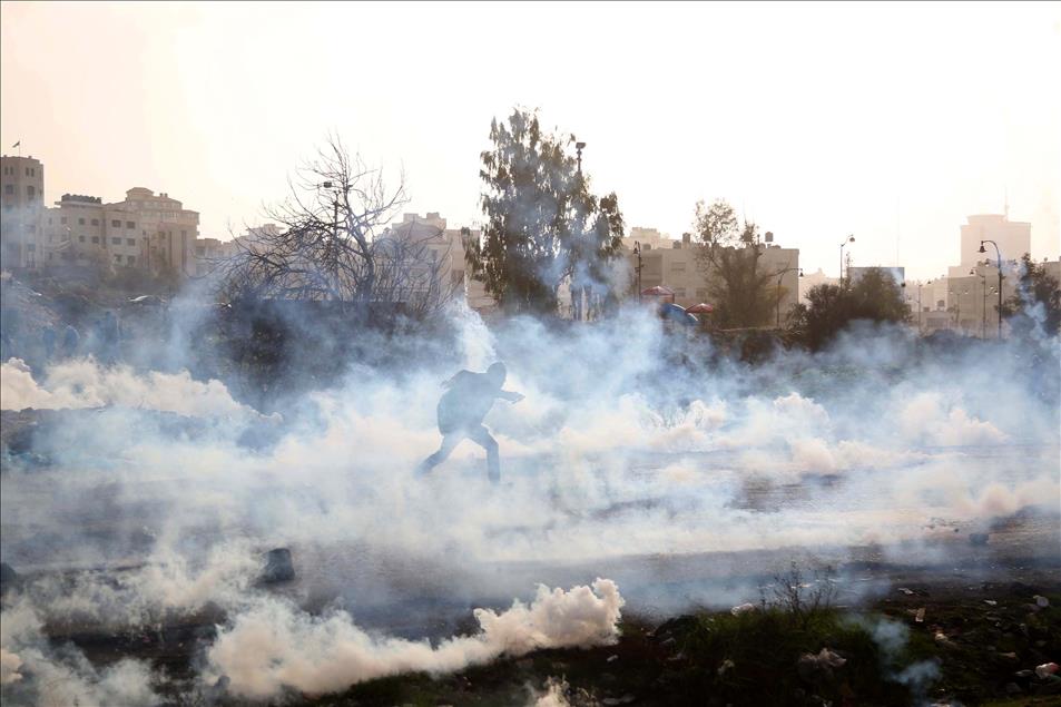 Protest in Ramallah