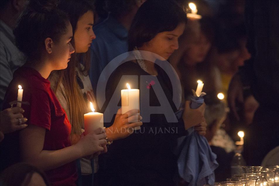 Commemorative ceremony for Florida school shooting victims