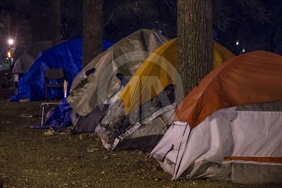 Homeless Caught Out in the Cold