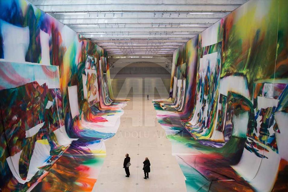 Imágenes de la exposición de Katharina Grosse en Praga