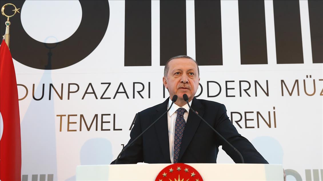 Cumhurbaşkanı Erdoğan, Eskişehir'de