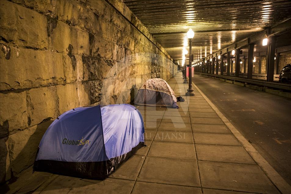 Homeless in Washington