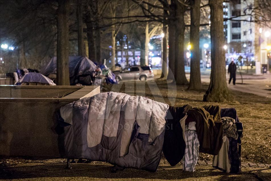 Homeless Caught Out in the Cold