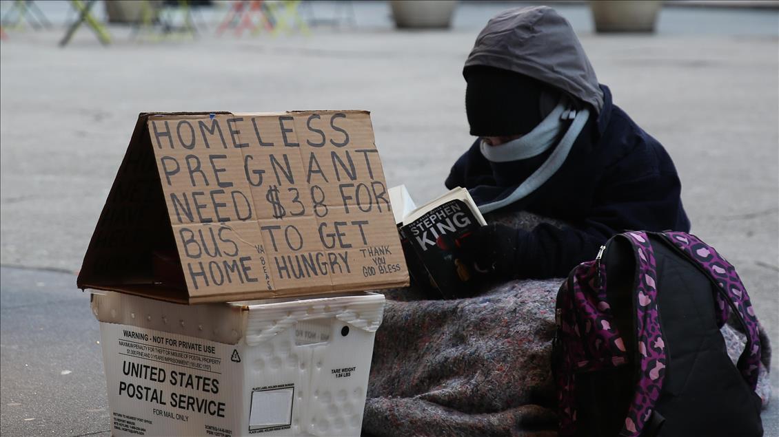 Dingin Paman Sam yang gigit para penggelandang