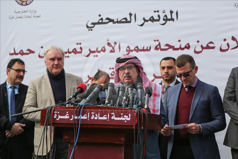 Katar'dan Gazze'ye 9 milyon dolarlık yardım
