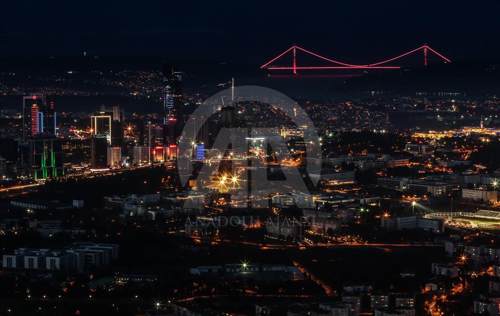 İstanbul'un en yüksek binasından kent bir başka görülüyor