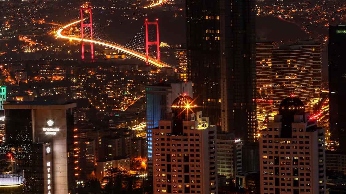 مناظر زیبای استانبول از بلندترین برج این شهر
