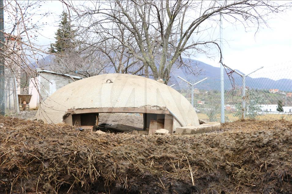 Arnavutluk'ta komünist rejimin sığınakları hala geçmişin izlerini taşıyor
