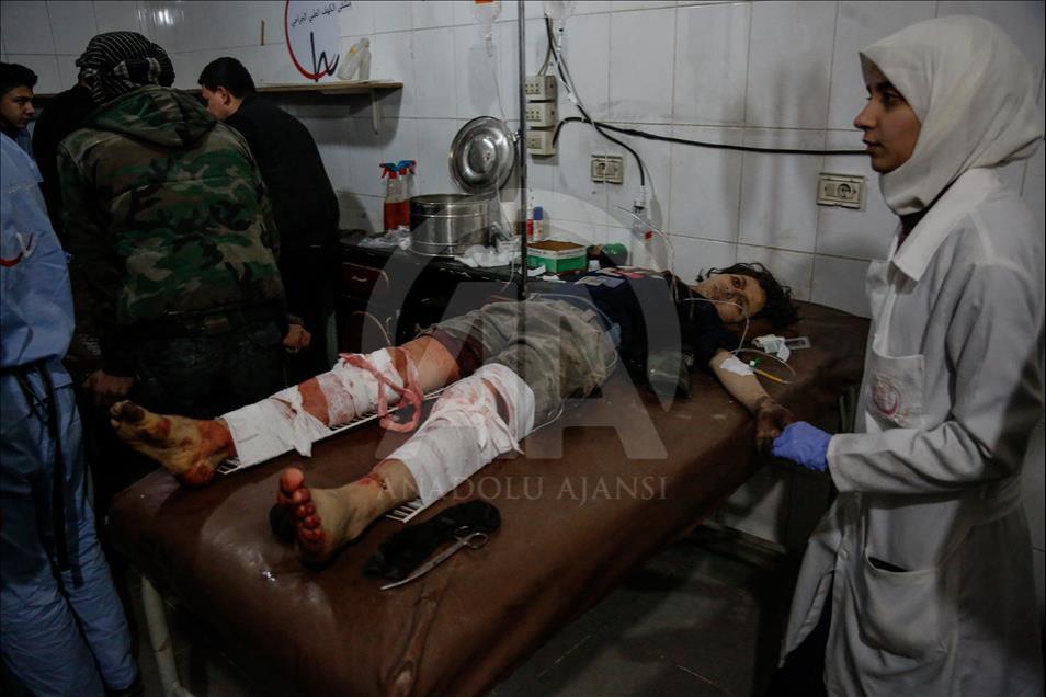Esed rejimi Doğu Guta'da 3 günde 300'den fazla sivil öldürdü