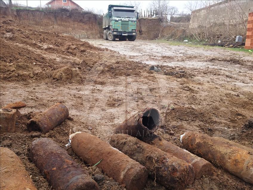 Predha të paaktivizuara artilerike gjenden në afërsi të Gjevgjelisë
