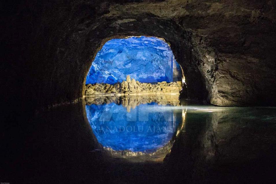 Seegrotte,​ el lago subterráneo más grande de Europa