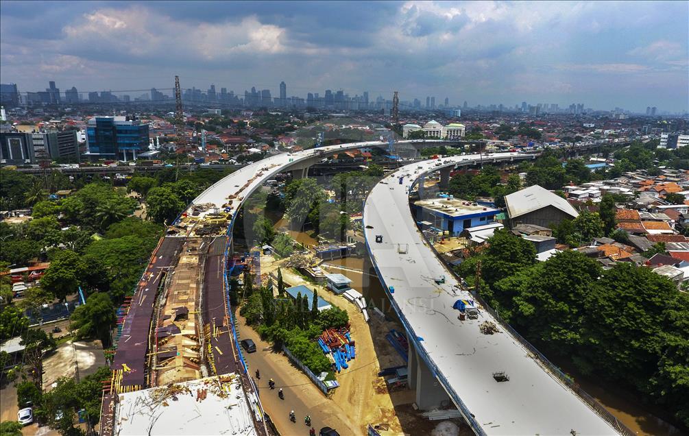 Pembangunan Infrastruktur Transportasi Di Seluruh Jakarta - Anadolu Ajansı