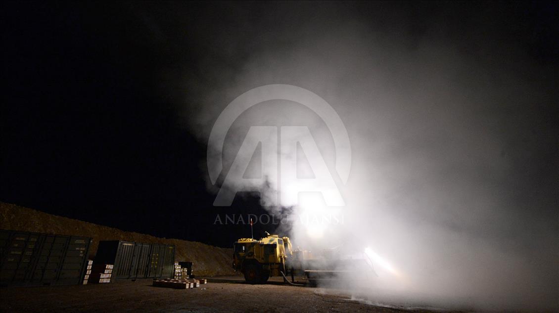 TSK, Afrin'e ilerleyen terör örgütü konvoyunu vurdu 