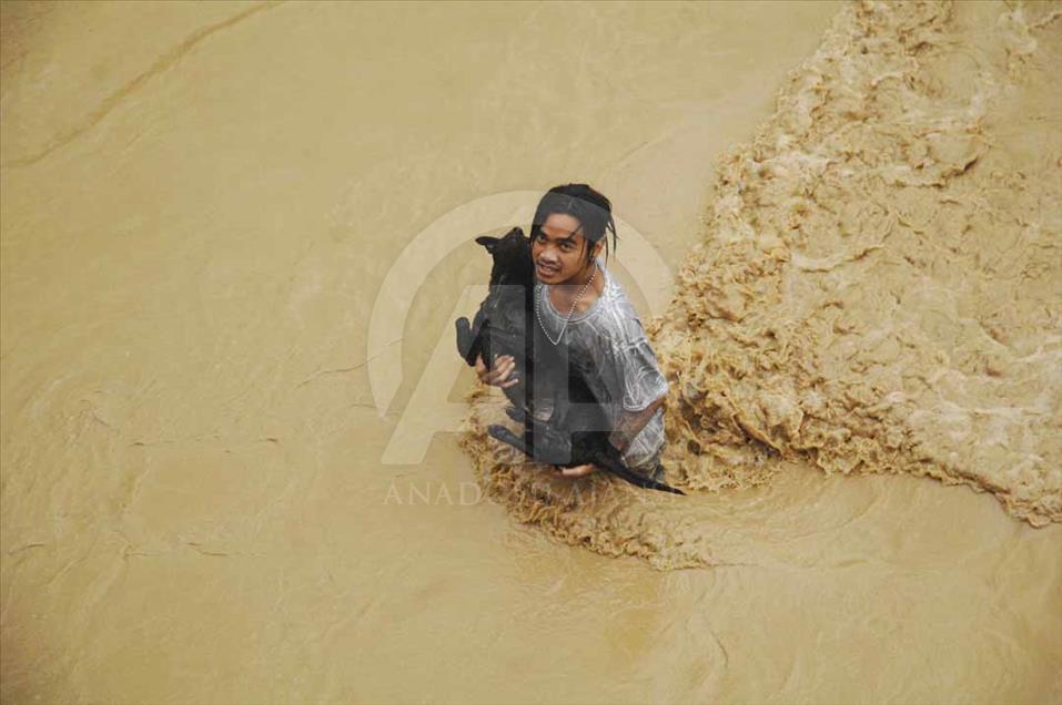 Nuevas inundaciones en Java, Indonesia