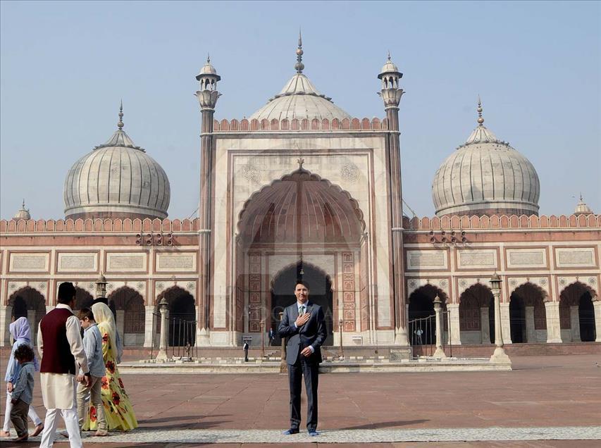 Visita del primer ministro canadiense, Justin Trudeau, a India