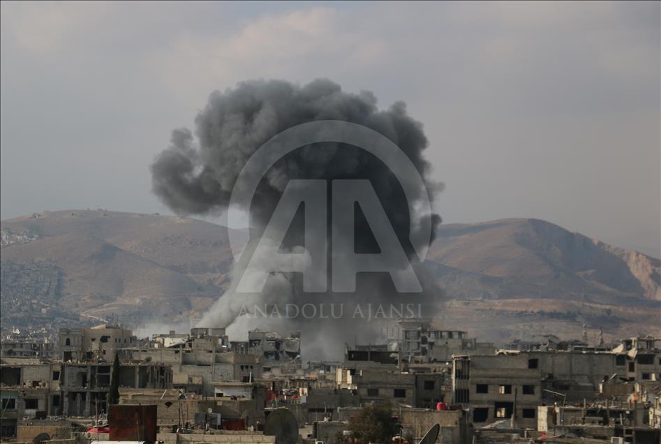 Ghouta orientale : 38 morts dans les attaques du Régime syrien, vendredi
