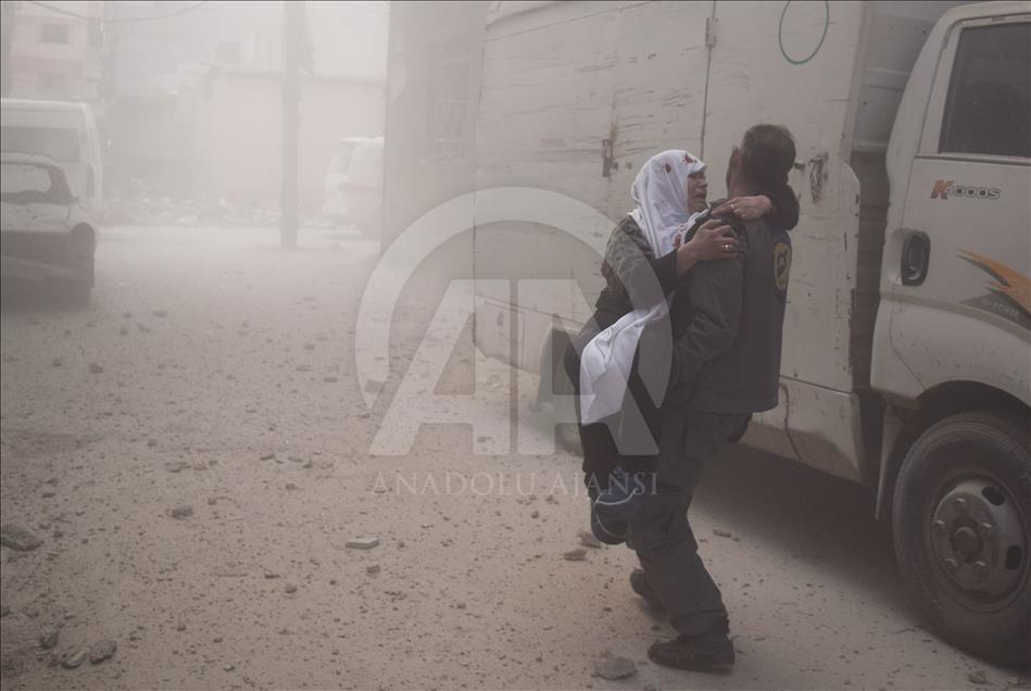 Raids du Régime syrien sur la Ghouta orientale : 38 civils tués
