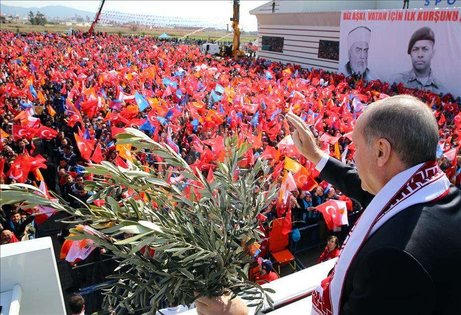 Cumhurbaşkanı Erdoğan Kahramanmaraş'ta
