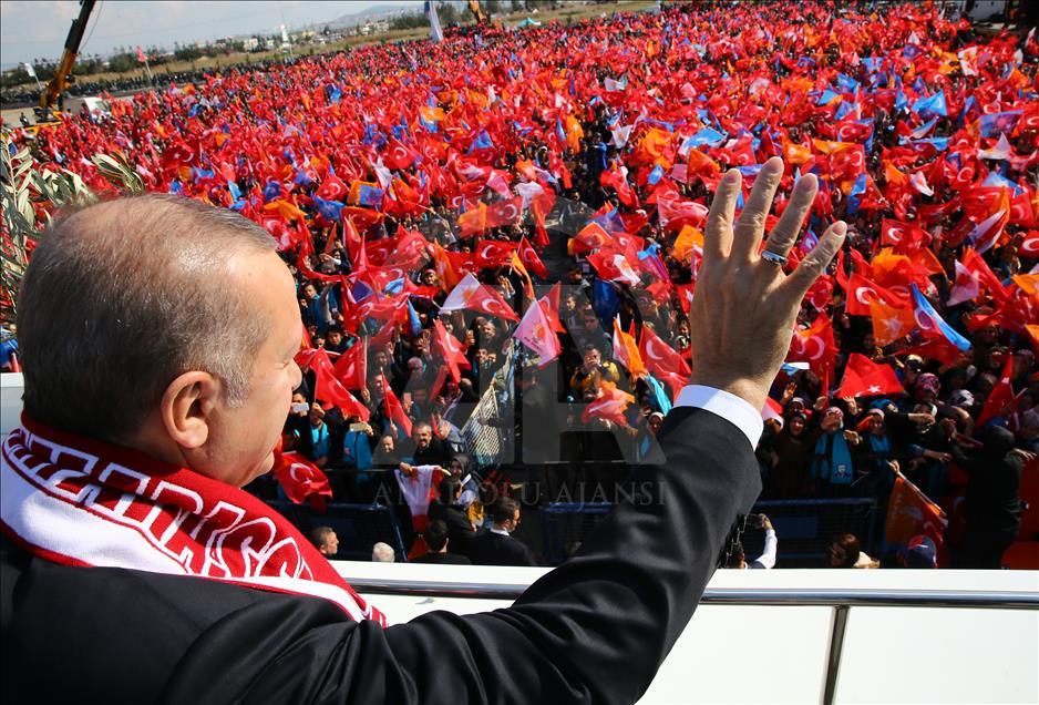 Cumhurbaşkanı Erdoğan Kahramanmaraş'ta