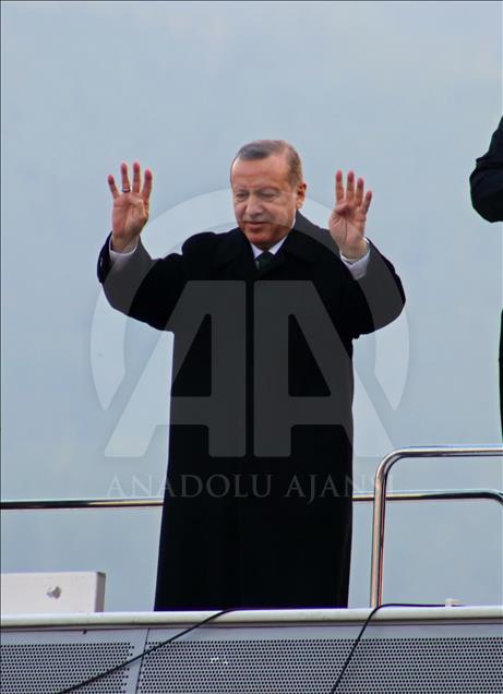Cumhurbaşkanı ve AK Parti Genel Başkanı Erdoğan, Osmaniye'de