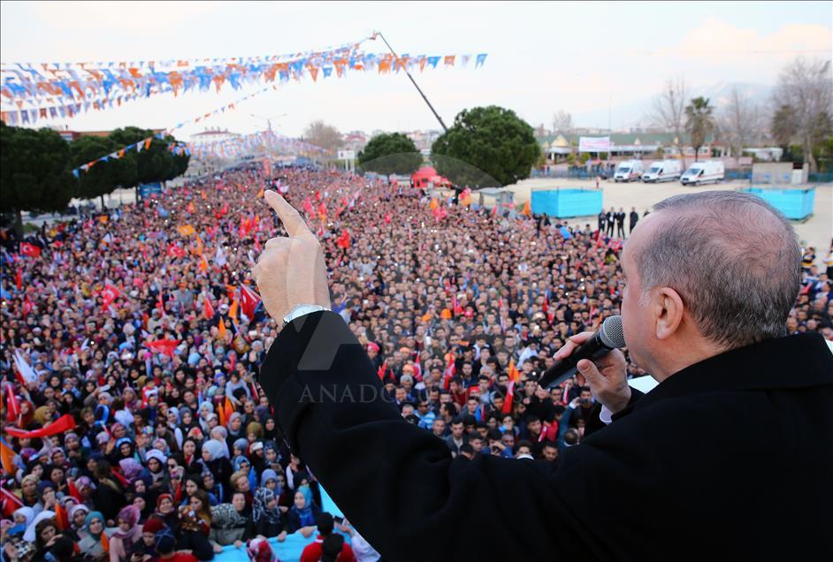 Cumhurbaşkanı ve AK Parti Genel Başkanı Erdoğan