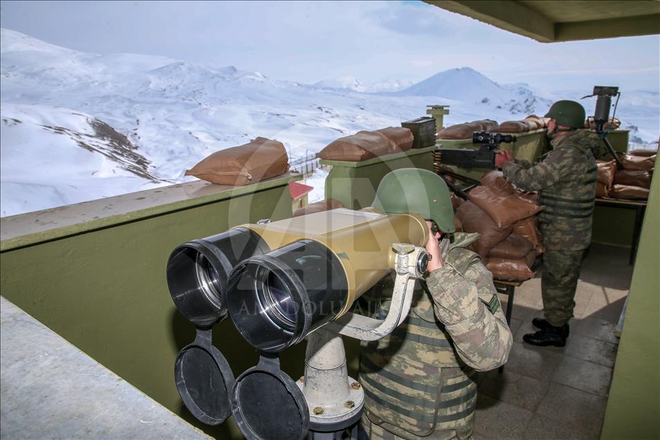 "Hudut kartalları"nın eksi 20'deki mücadelesi