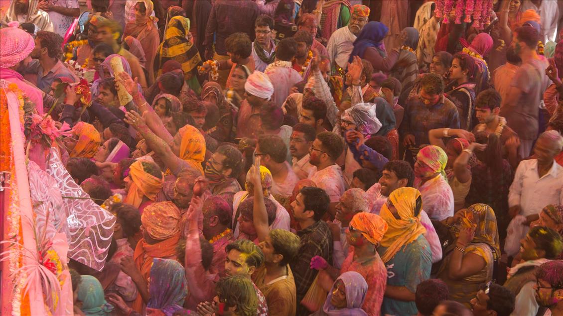 جشن هولی در هند
