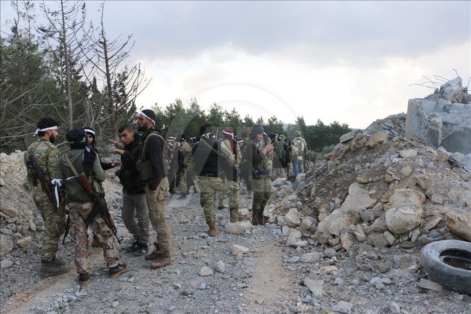 Afrin/Syrie: L'AA filme un camp du YPG/PKK repris par l'ASL 