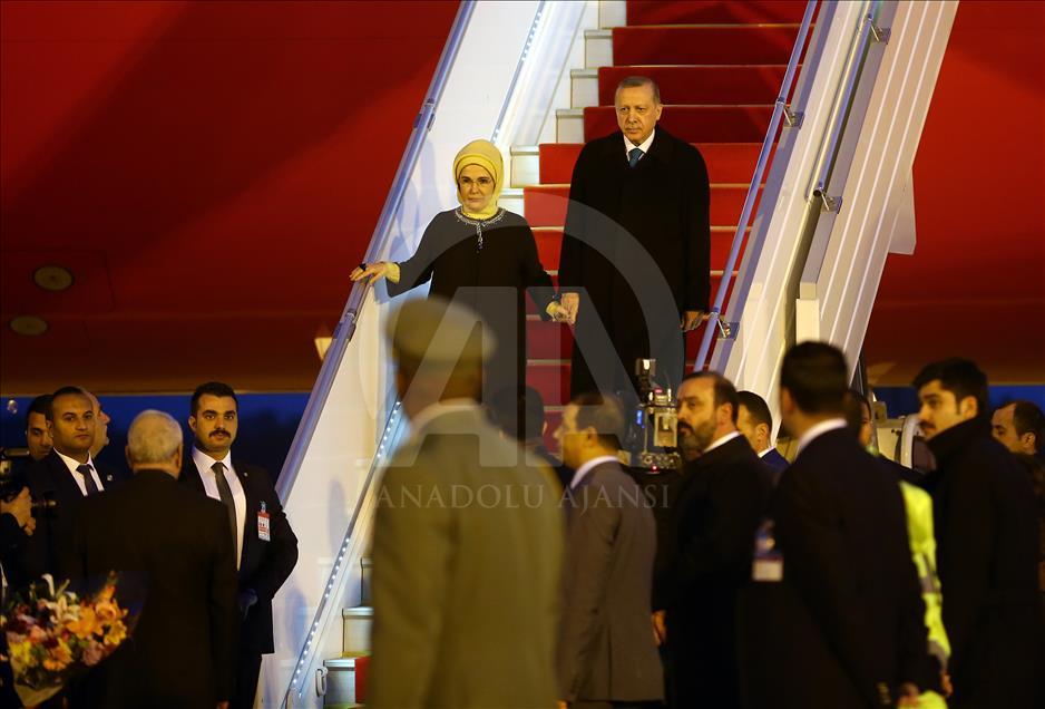 Cumhurbaşkanı Erdoğan Cezayir’de